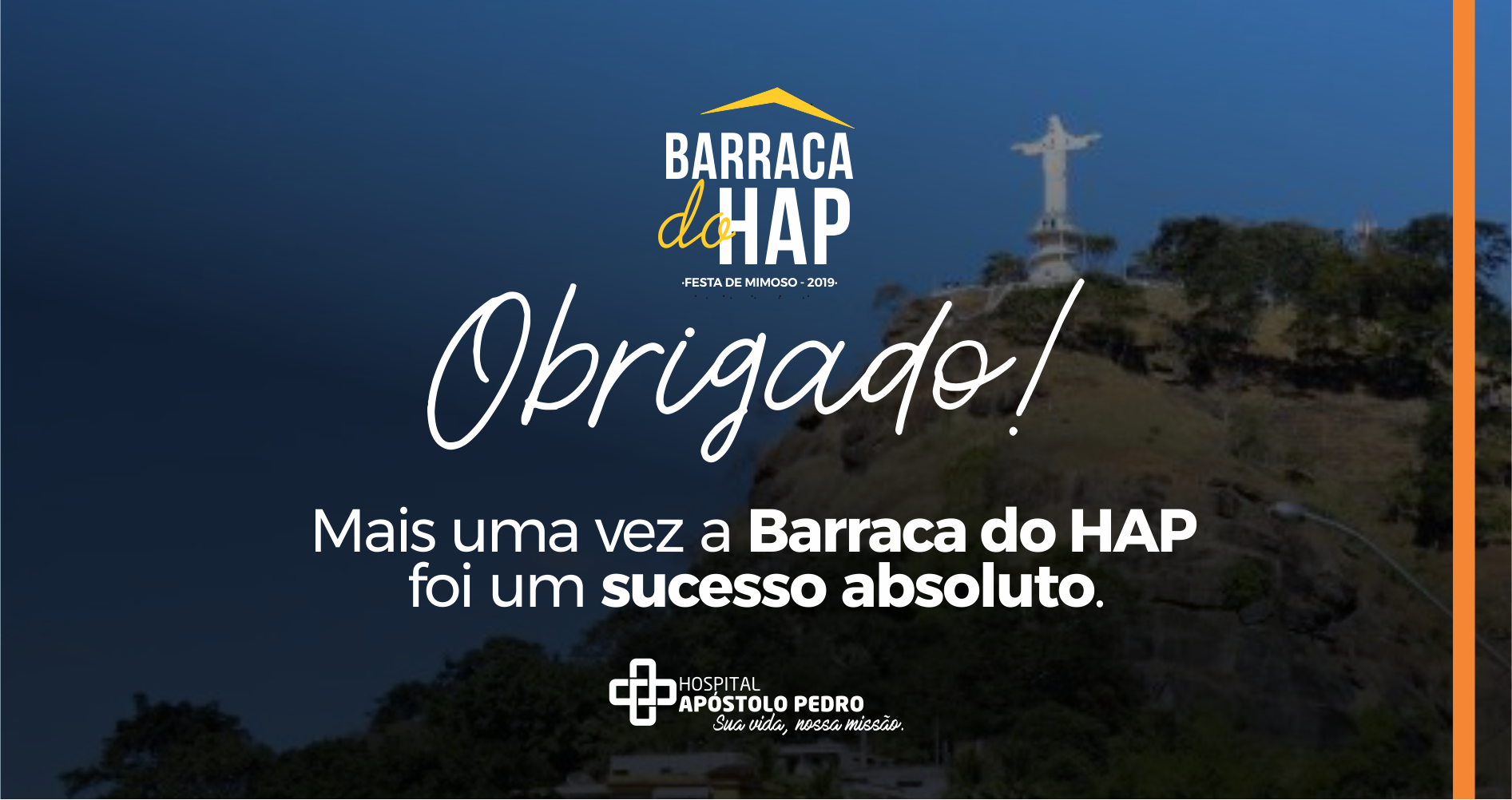 Barraca do HAP - Sucesso