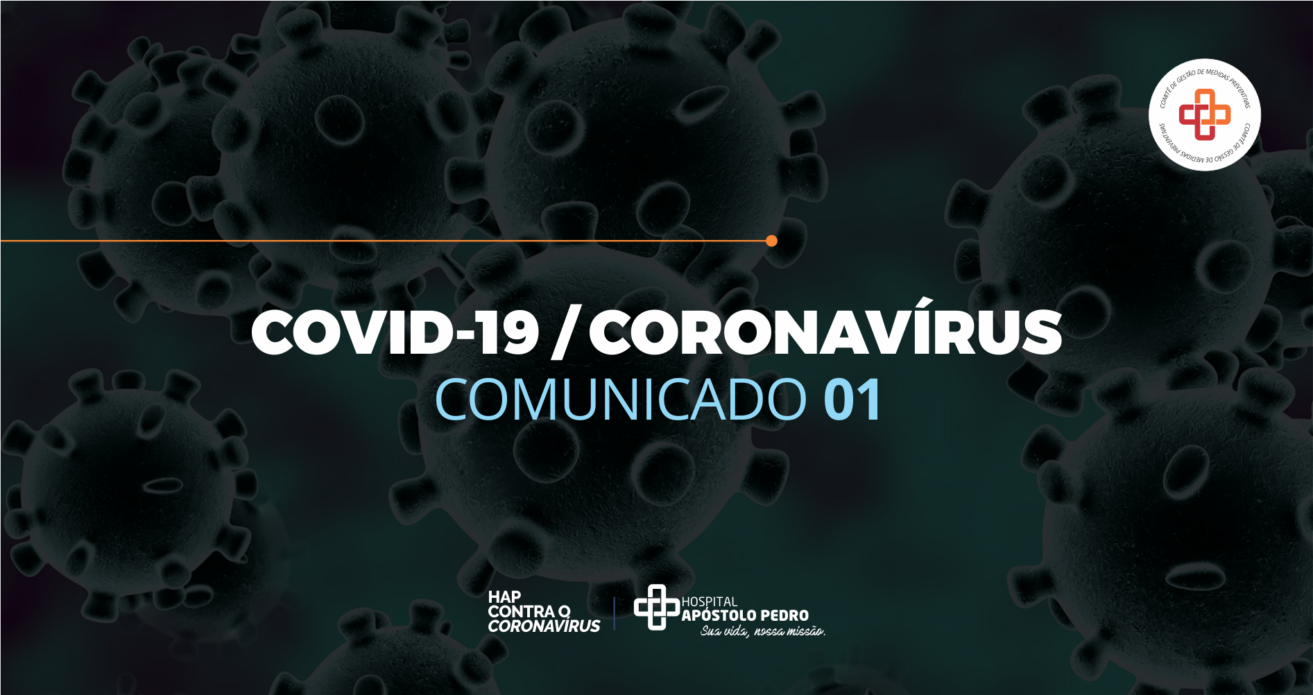 Comunicado 01 - COVID-19 / CORONAVÍRUS