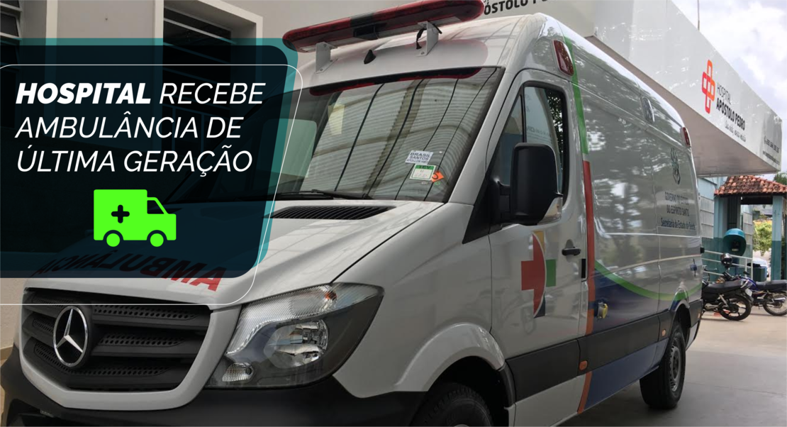 Hospital recebe Ambulância de ultima geração