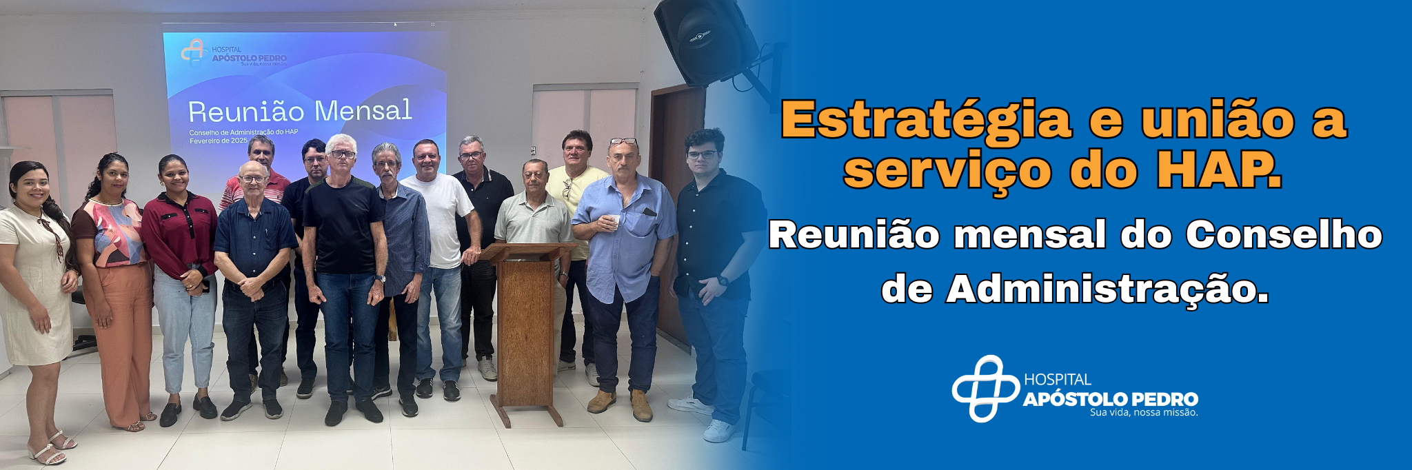 Conselho de Administração Alinha Estratégias para o Futuro do Hospital Apóstolo Pedro