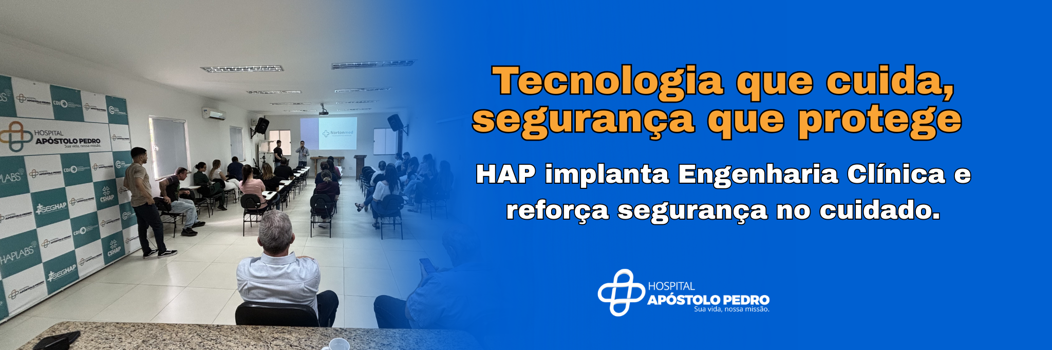 A qualidade do cuidado também passa pela tecnologia. 